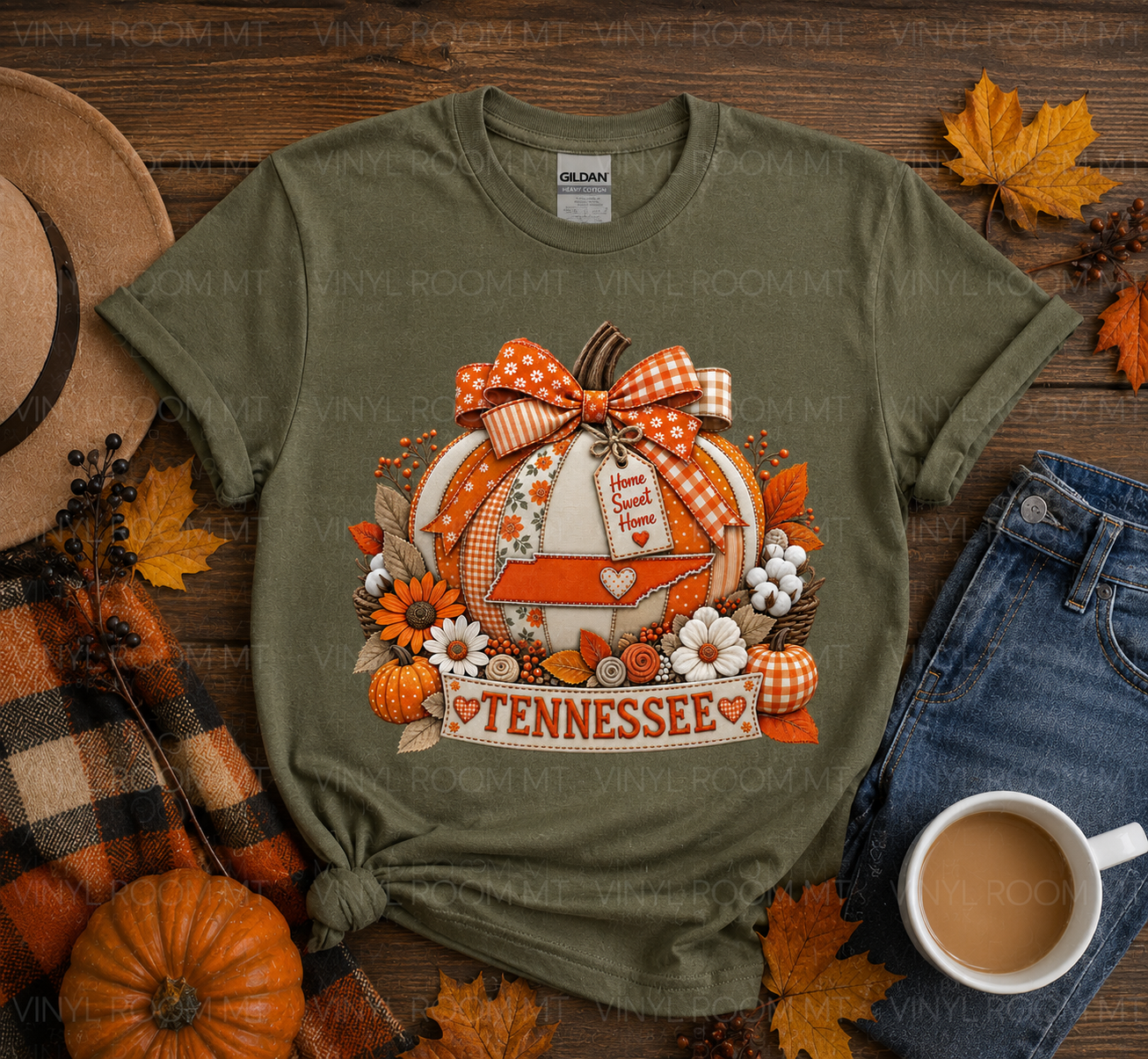 TENNESSEE PUMPKIN SHIRT